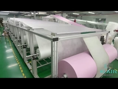 F5 สื่อกรองกระเป๋าที่หลอมหลอมสําหรับเครื่องปรับอากาศ HVAC