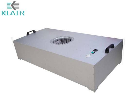เพดานห้องคลีนรูม AC FFU Fan Filter Unit 304 Stainless Steel / Galvanized Steel