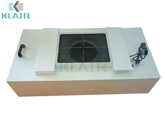 เพดานห้องคลีนรูม AC FFU Fan Filter Unit 304 Stainless Steel / Galvanized Steel