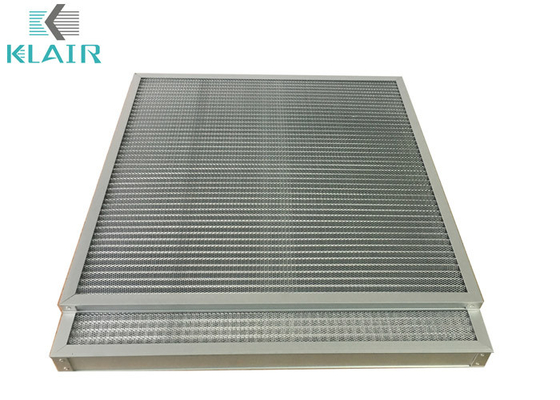 ตาข่ายโลหะขยายเครื่องปรับอากาศ HVAC กรองอากาศล้างทำความสะอาดได้