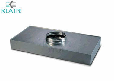 ฝ้าเพดานท่ออากาศเย็น HVAC เครื่องกรองอากาศ HEPA โมดูลรายละเอียดต่ำที่มีความดันสูงสูง